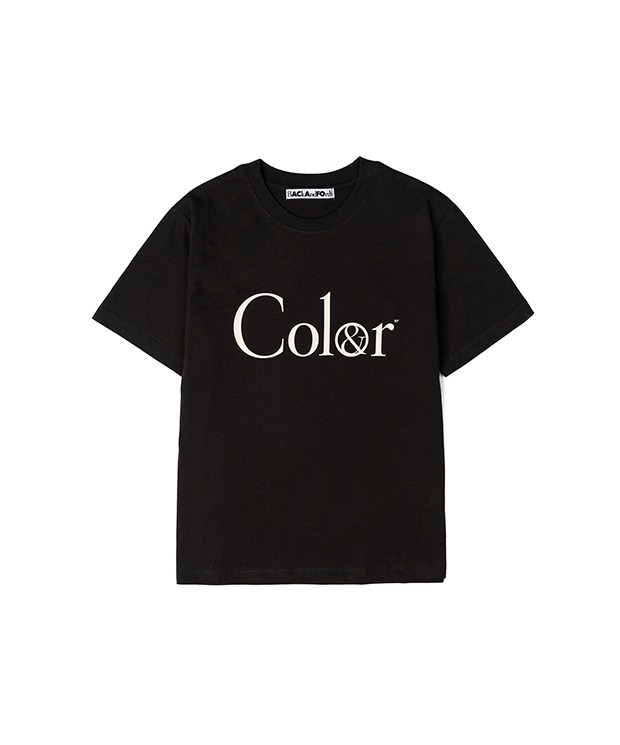 백엔포스 Color T-SHIRT (BLACK) - Woman