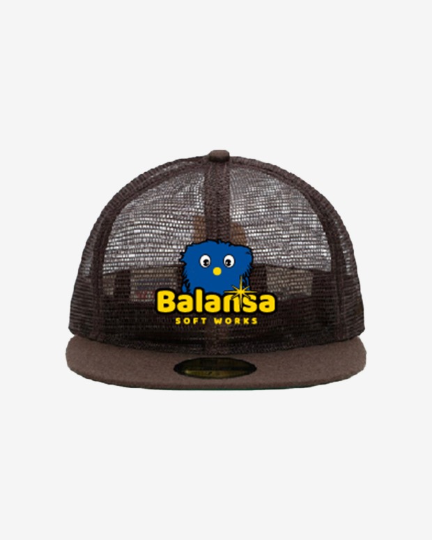 발란사 소프트워크 x 발란사 캡 Softworks x Balansa cap (New Era RC951) (Brown)