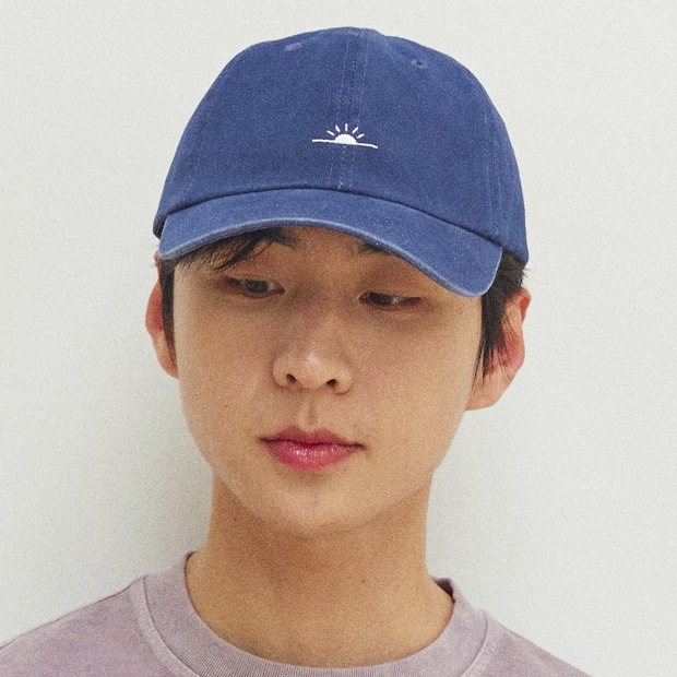 캐피디자인 SUNRISE VINTAGE BALL CAP (BLUE)