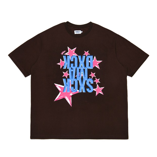아노트 Chrome Star T-Shirt Brown