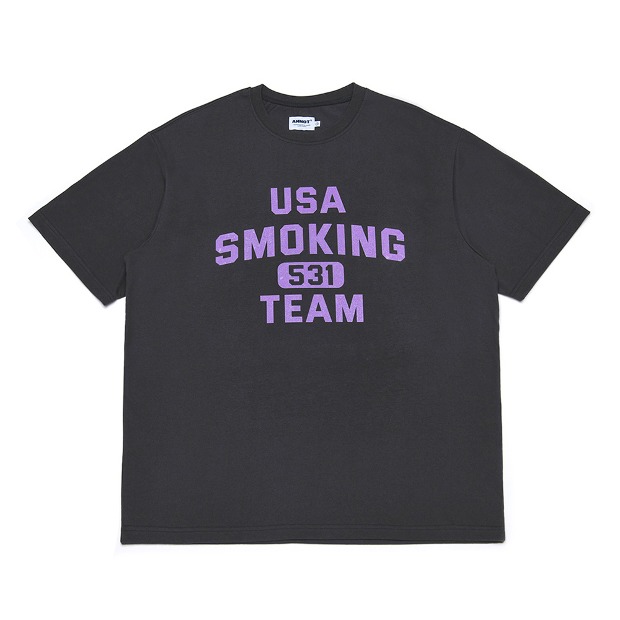 아노트 USA 스모킹 팀 티셔츠 차콜 USA Smoking Team T-Shirt (Charcoal)