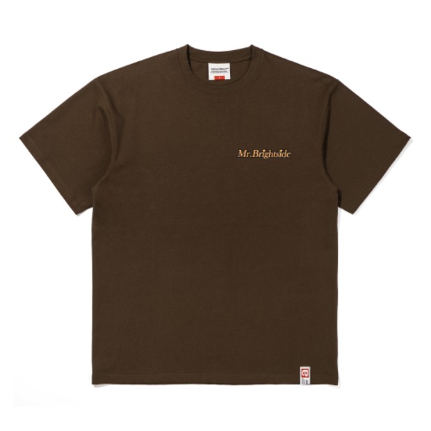 엑스트라오디너리 MR 브라이트사이드 티셔츠 MR BRIGHTSIDE TEE (Brown)