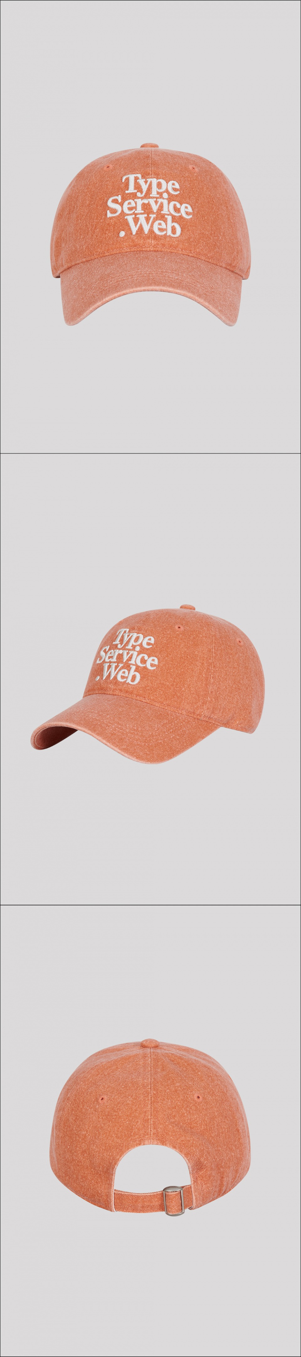 타입서비스(TYPE SERVICE) Typeservice Web Cap [Light Orange]